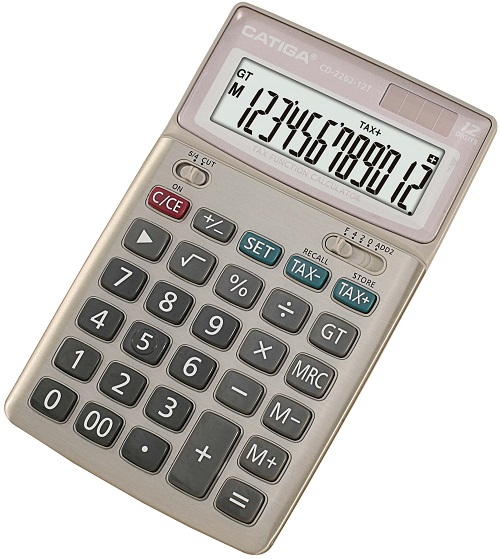 12 Digits Tax Function Calculator