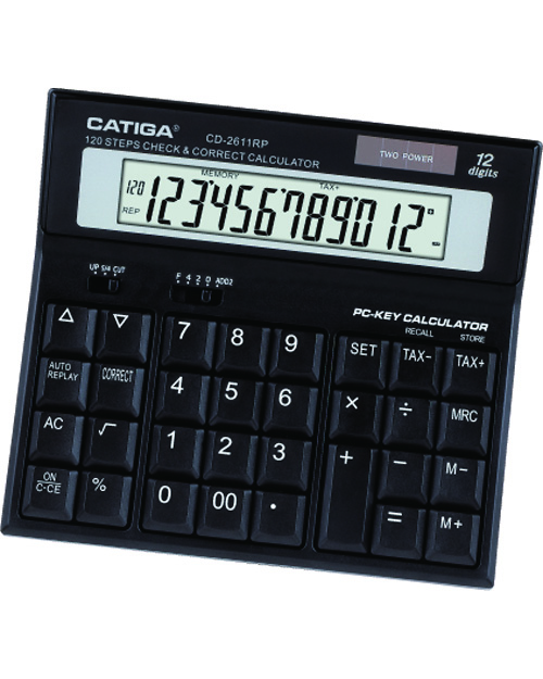 12 Digits Check & Correct Calculator