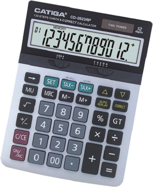 12 Digits Check & Correct Calculator