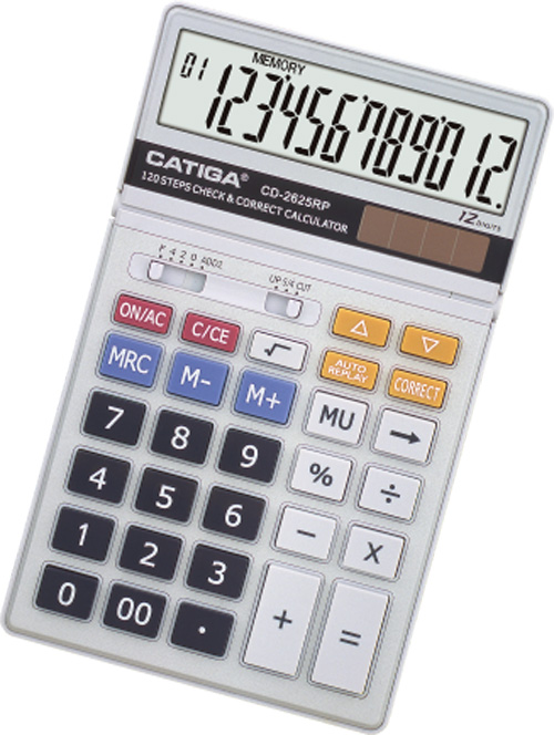 12 Digits Check & Correct Calculator