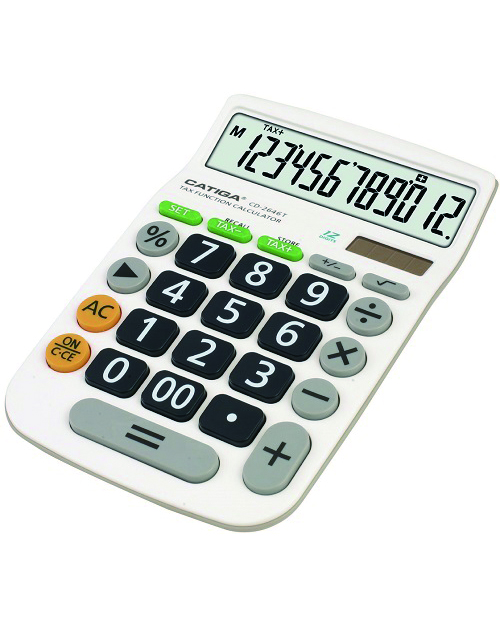 12 Digits Tax Function Calculator