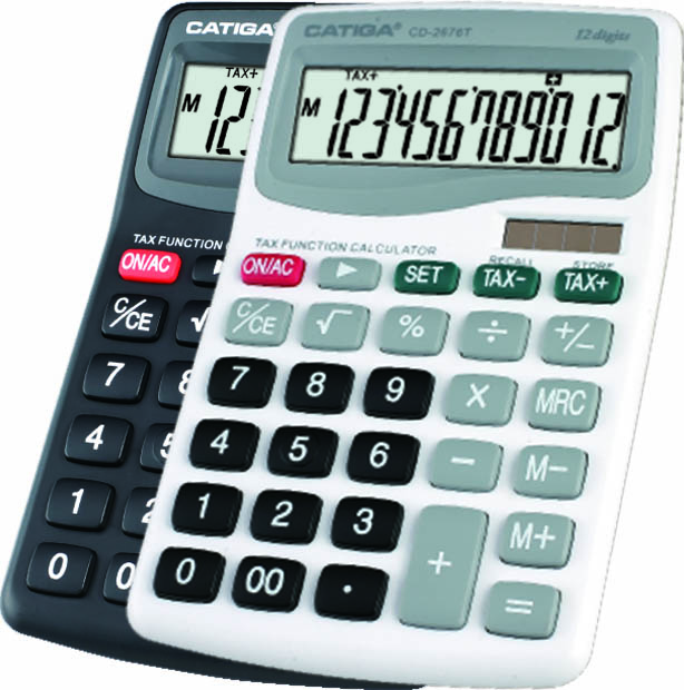 12 Digits Tax Function Calculator