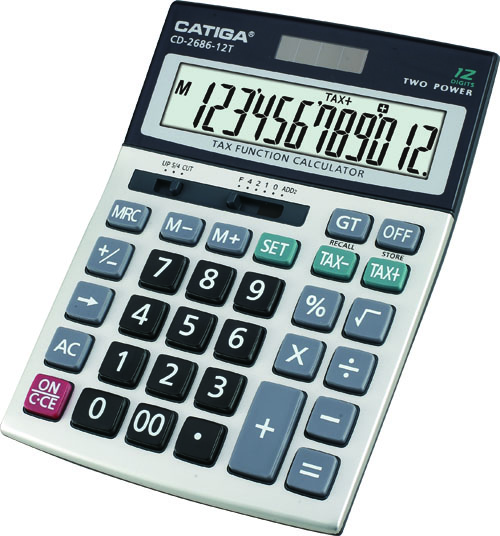  12 Digits Tax Function Calculator