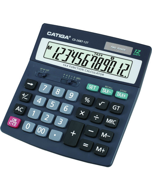 12 Digits Tax Function Calculator