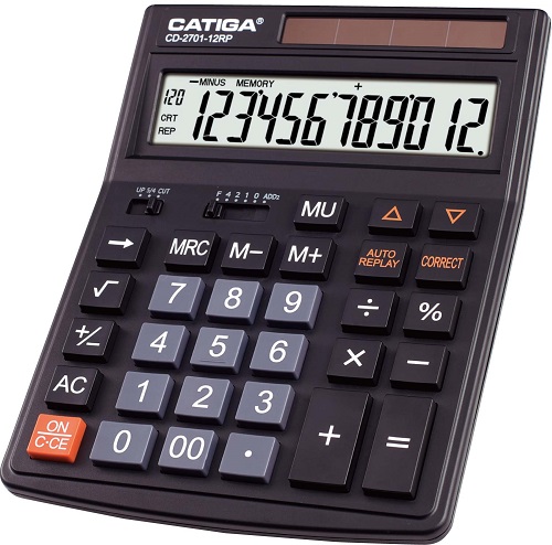 12 Digits Check & Correct Calculator