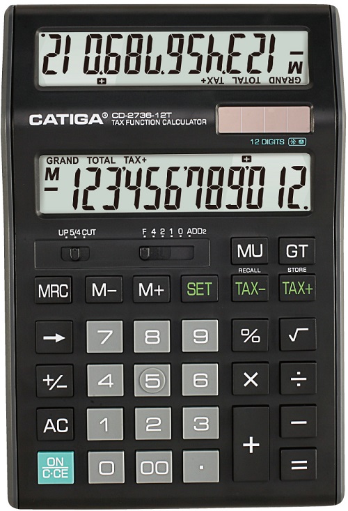 12 Digits Tax Function Calculator