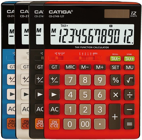 12 Digits Tax Function Calculator