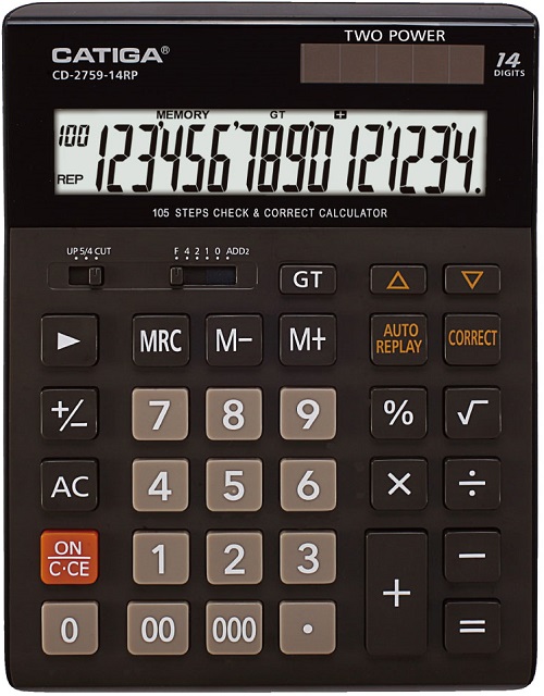 14 Digits Check & Correct Calculator