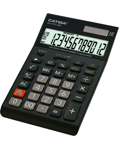 12 Digits Check & Correct Calculator