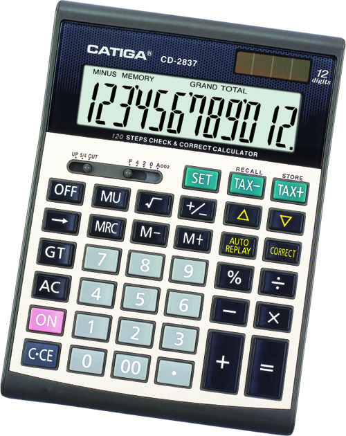 12 Digits Check & Correct Calculator