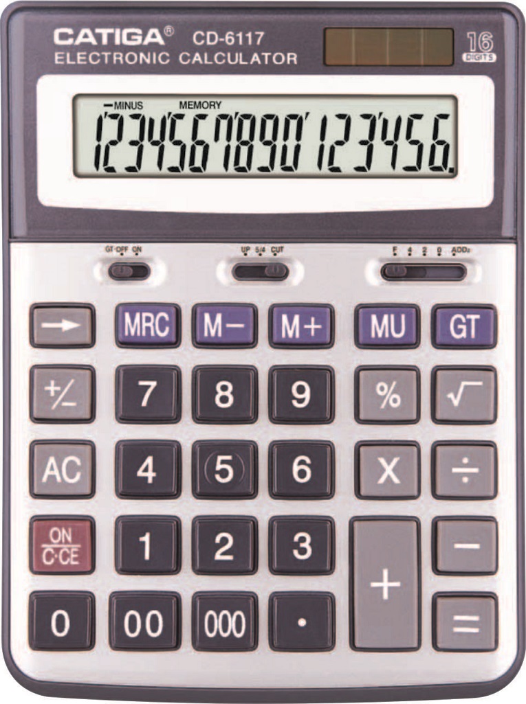 16 Digits Desktop Calculator