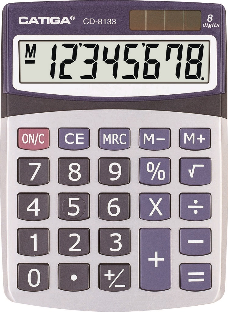 8 Digits Desktop Calculator