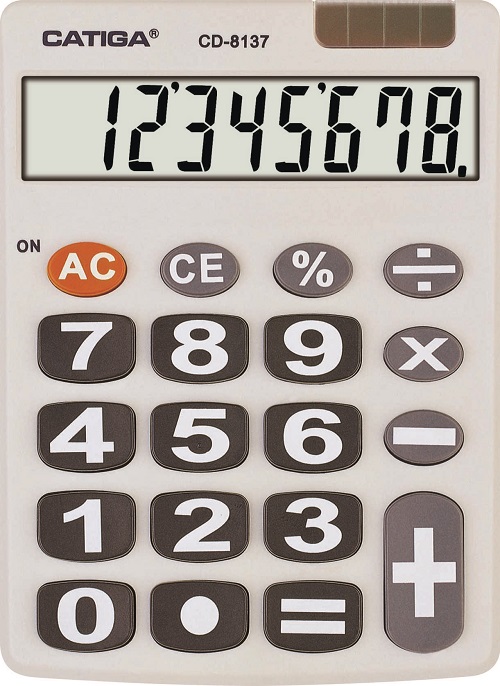 8 Digits Desktop Calculator