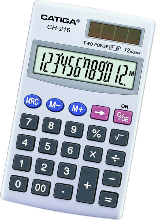 12 Digits handheld Calculator