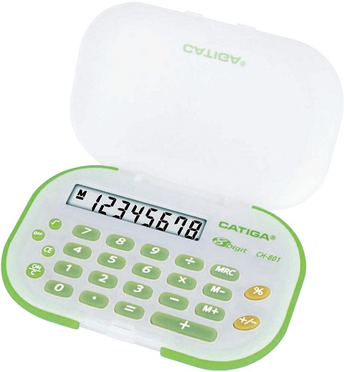 8 Digits Handheld Calculator