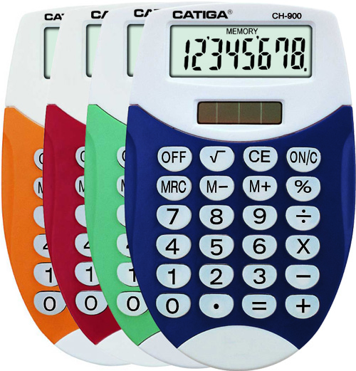 8 Digits Handheld Calculator