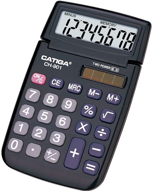 8 Digits Handheld Calculator