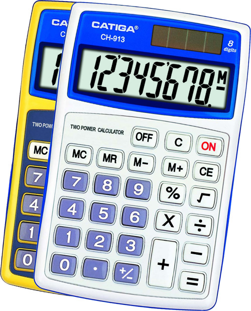 8 Digits Handheld Calculator