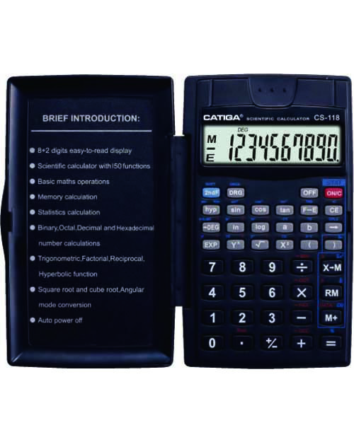 8+2 Digits Scientific Calculator