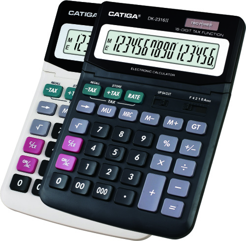 16 Digits Tax Function Calculator