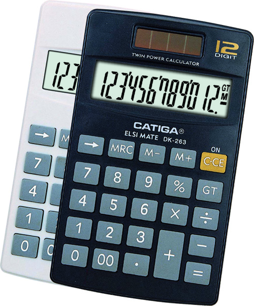 12 Digits handheld Calculator