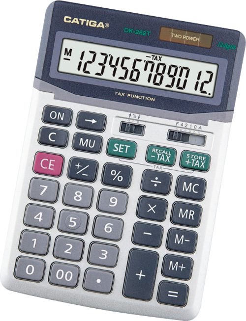 12 Digits Tax Function Calculator