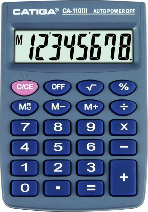 8 Digits Handheld Calculator