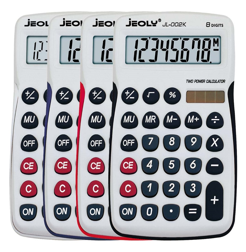 8 Digits Handheld Calculator